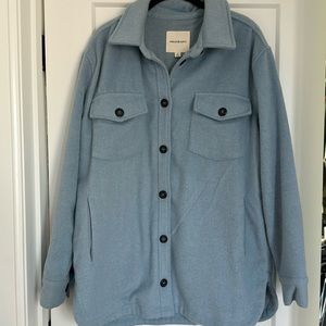 Caroline Blue Flannel Shackett